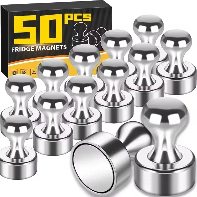 Magnetic Drawing Board - 1-50Pcs Metal Magnetic Pins Neodymium Magnetic