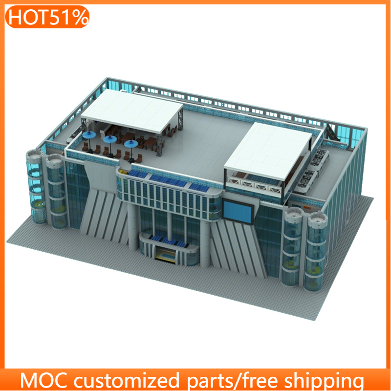 Kids Toys Mall - 17446 PCS Construction Mall MOC Customize
