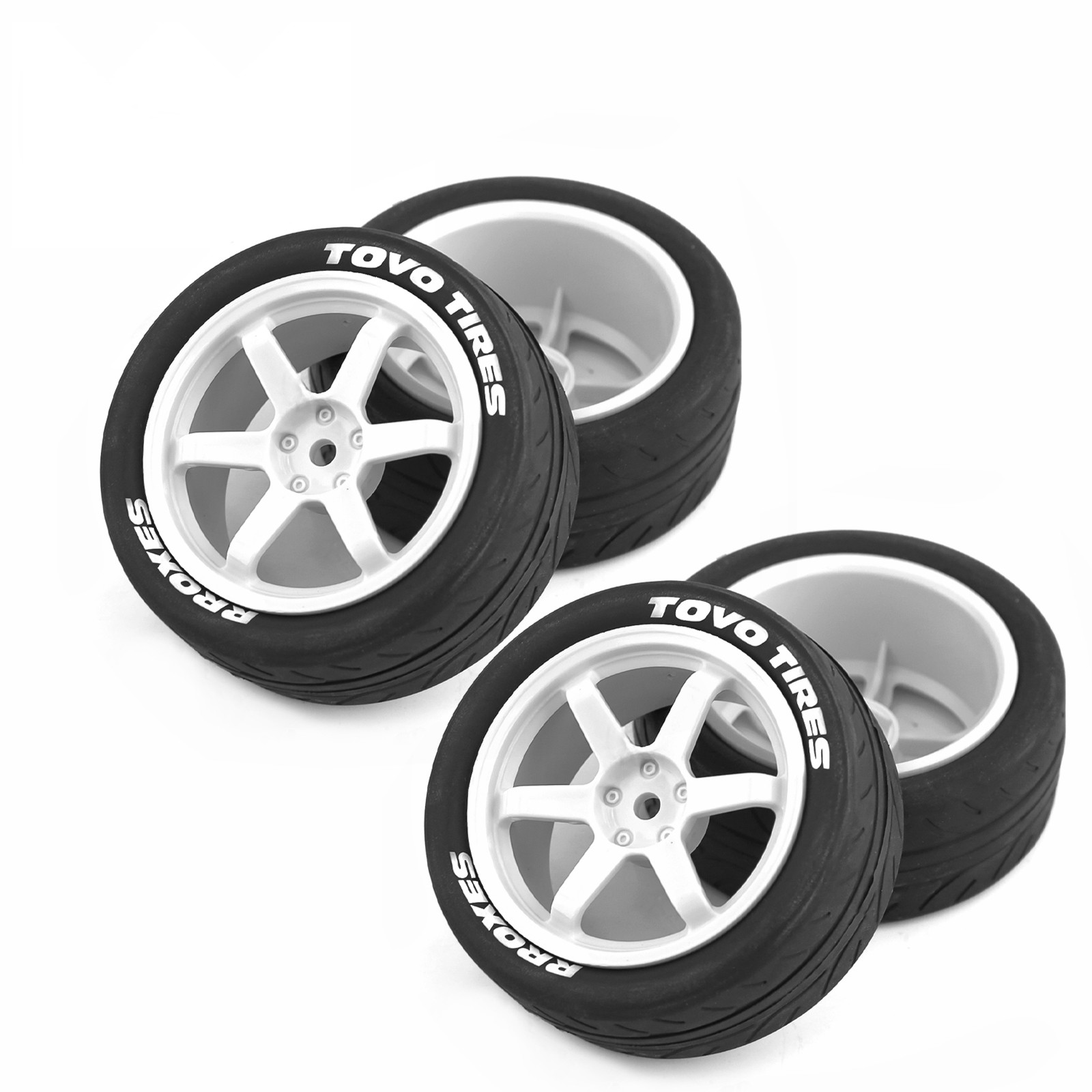 Tamiya Model Rc Car - 1/10 RC On Road Tires Rubber