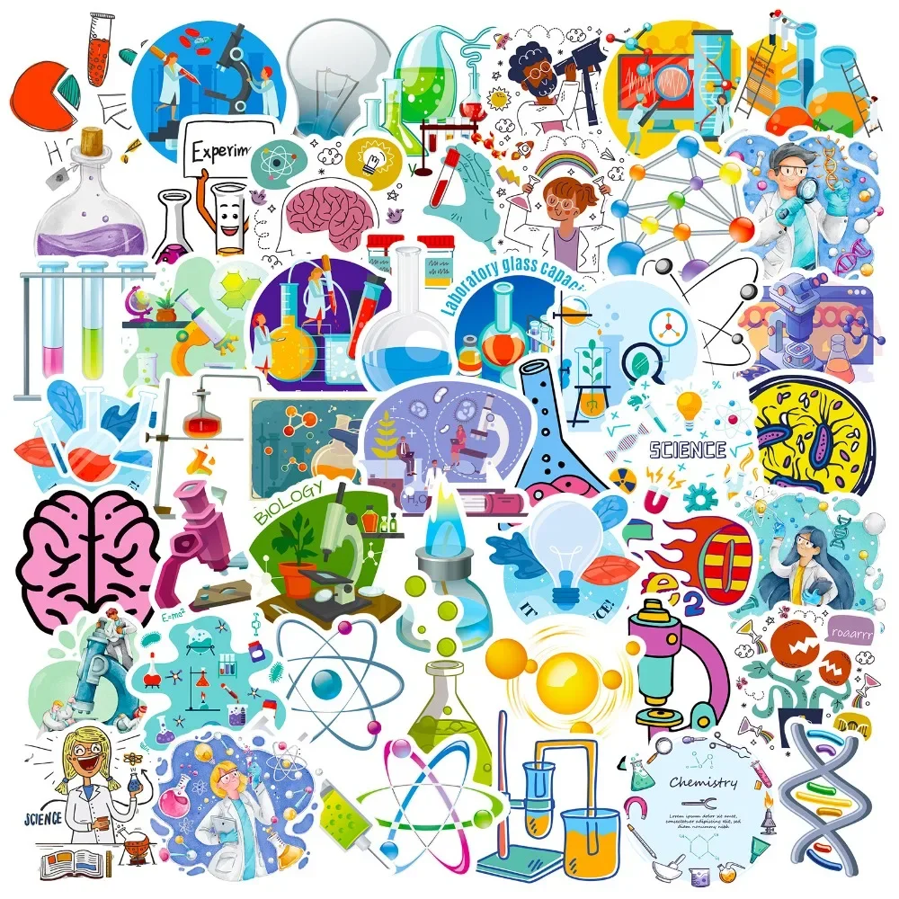 50PCS Cartoon Science Lab Stic - Kids Toys Vintage review and price