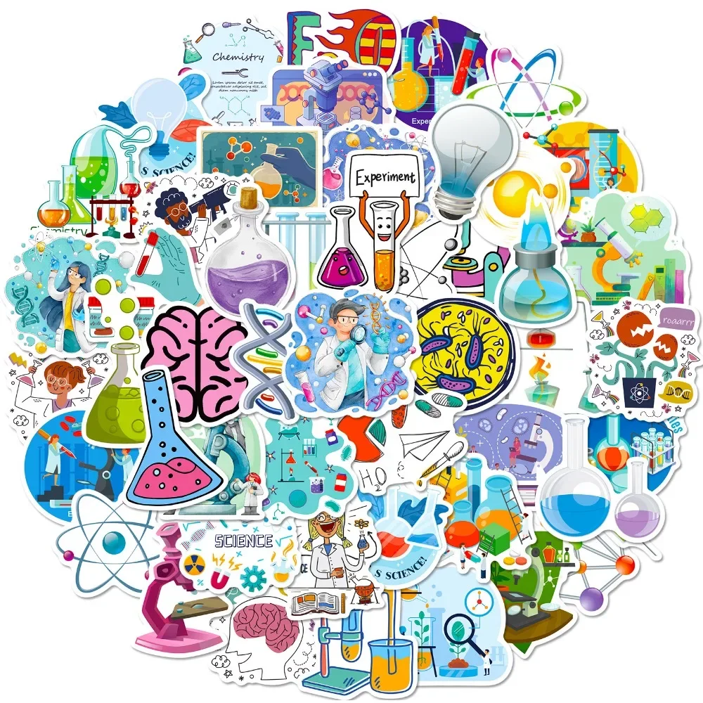 50PCS Cartoon Science Lab Stic - Kids Toys Vintage review and price