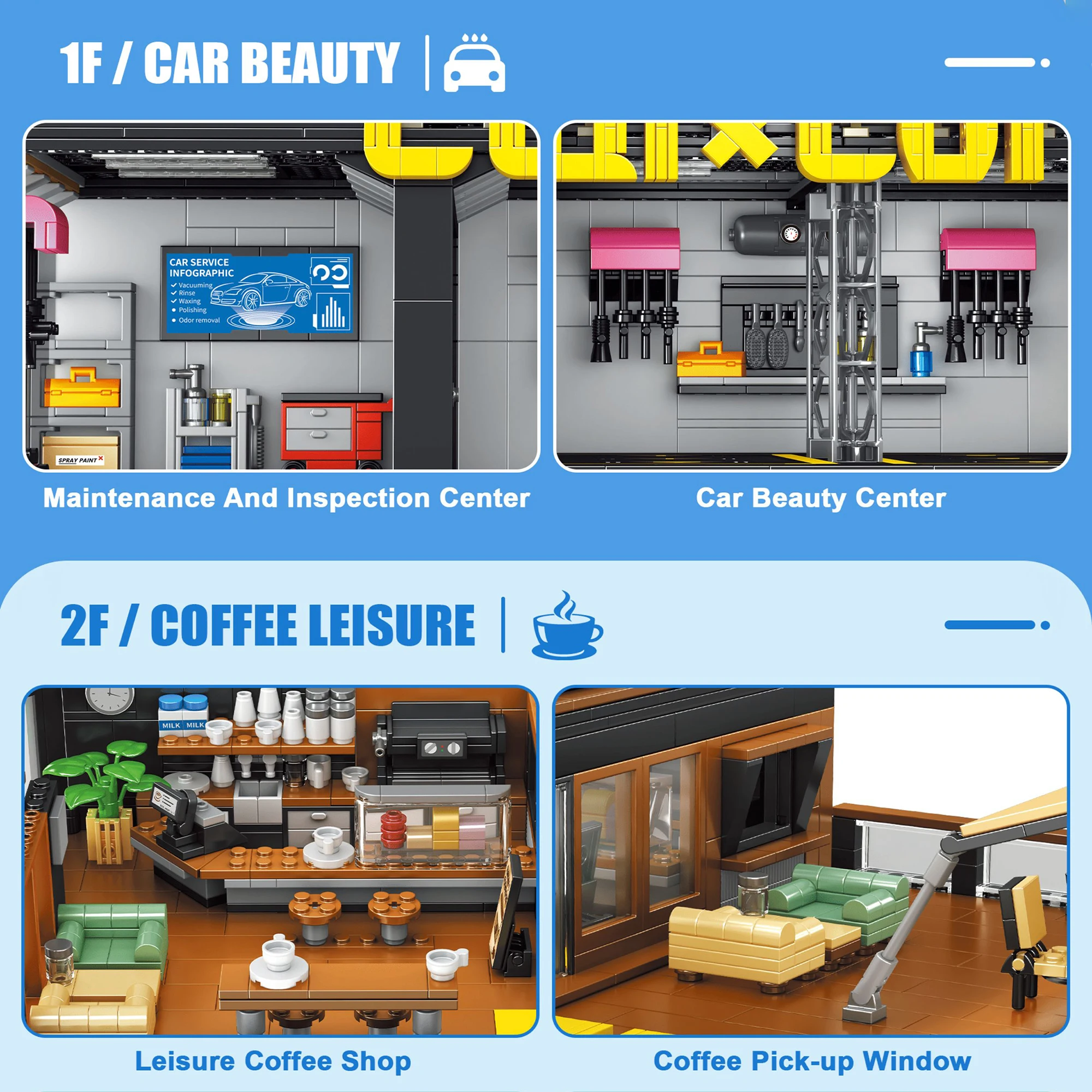 Coffee Auto Repair Shop Coffee - Kids Toys Store review and price