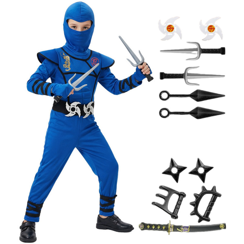 Black and Blue Ninja Costume f - Kids Toys Set review and price