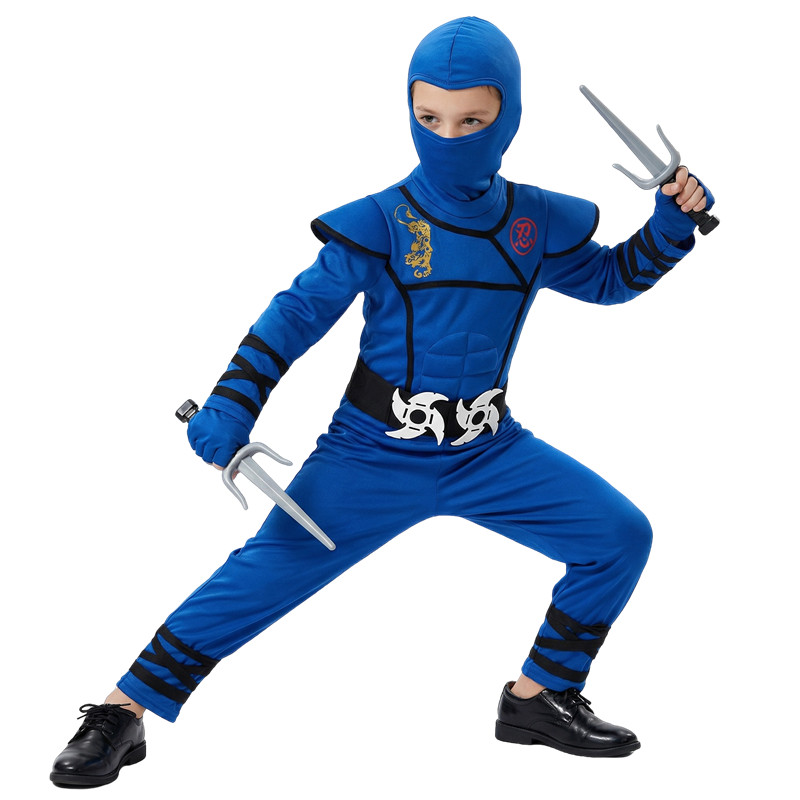 Black and Blue Ninja Costume f - Kids Toys Set review and price