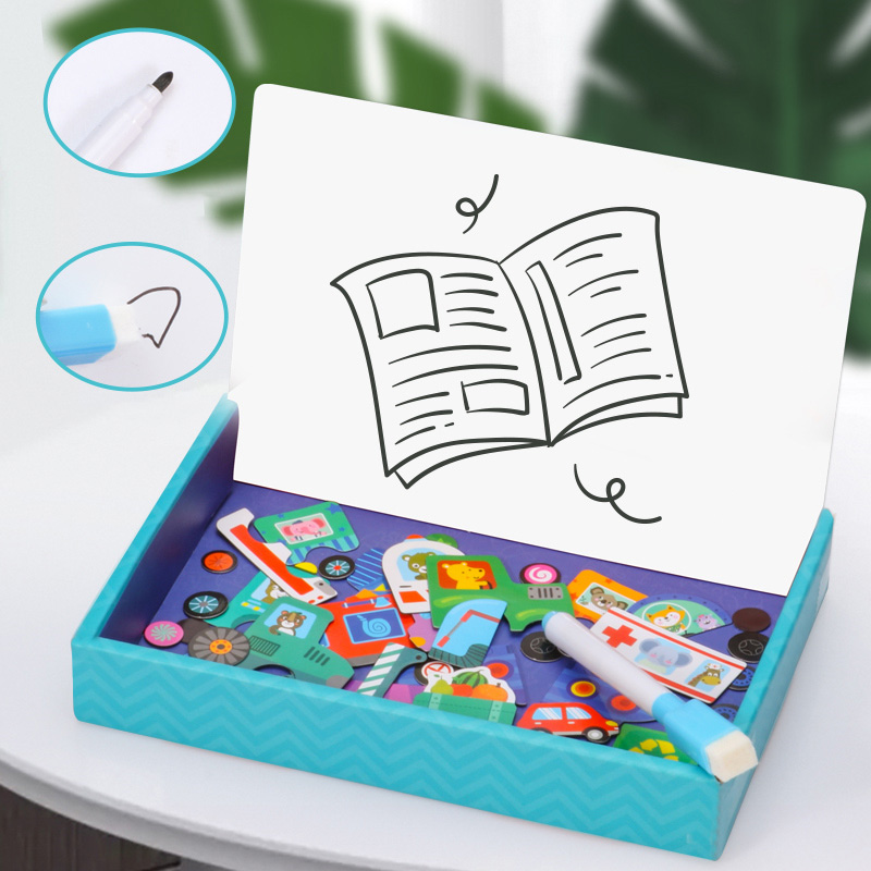 Multifunction Animal Puzzle Pa - Magnetic Drawing Board review and price