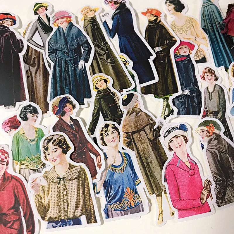 Stickers 25pcs Light Retro Sal - Kids Toys Vintage review and price