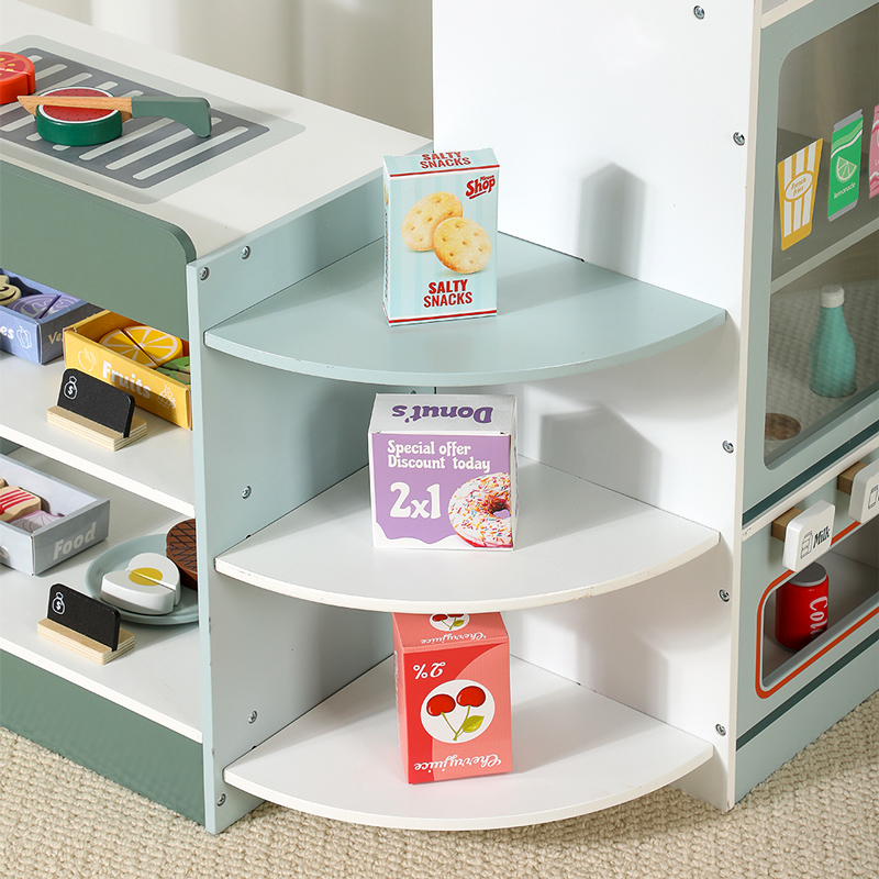 Kids Wooden Grocery Store Play - Kids Toys Store review and price