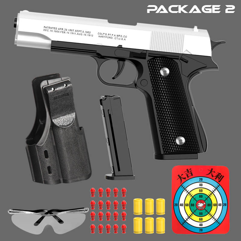 M1911 Colt Toy Gunman Gun, Sof - Catapult Launcher Toy review and price