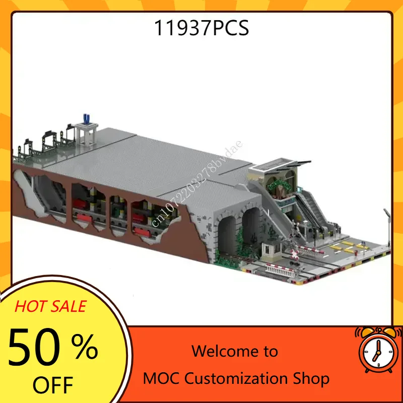 11937PCS Subway Station And Ma - Kids Toys Mall review and price