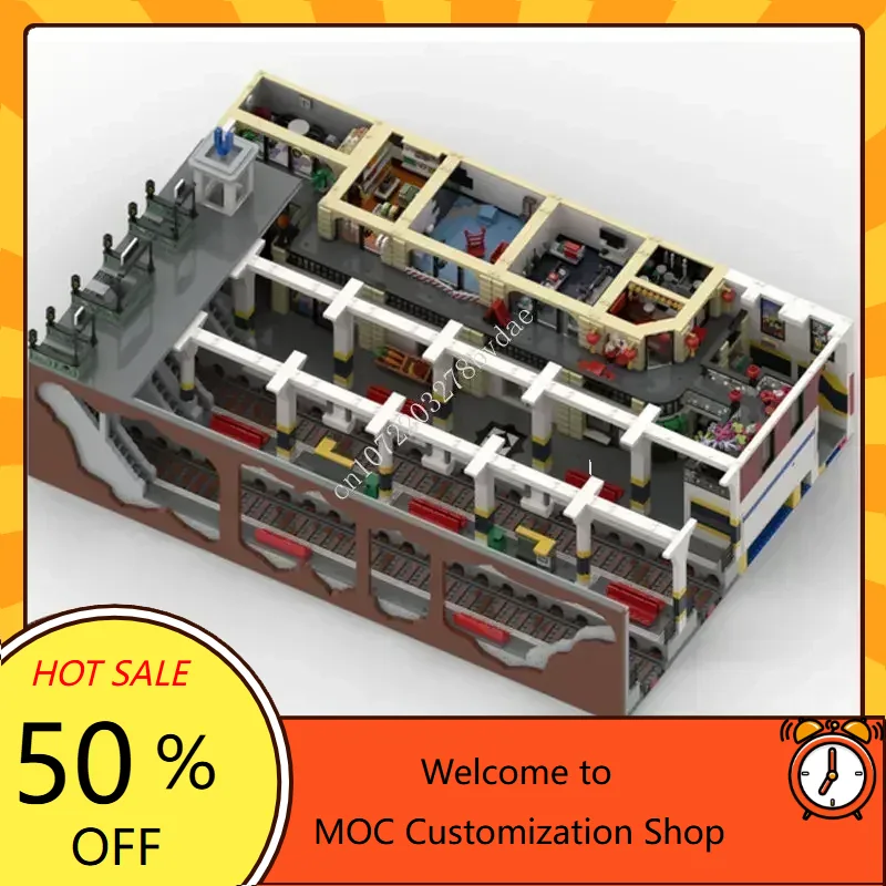 11937PCS Subway Station And Ma - Kids Toys Mall review and price