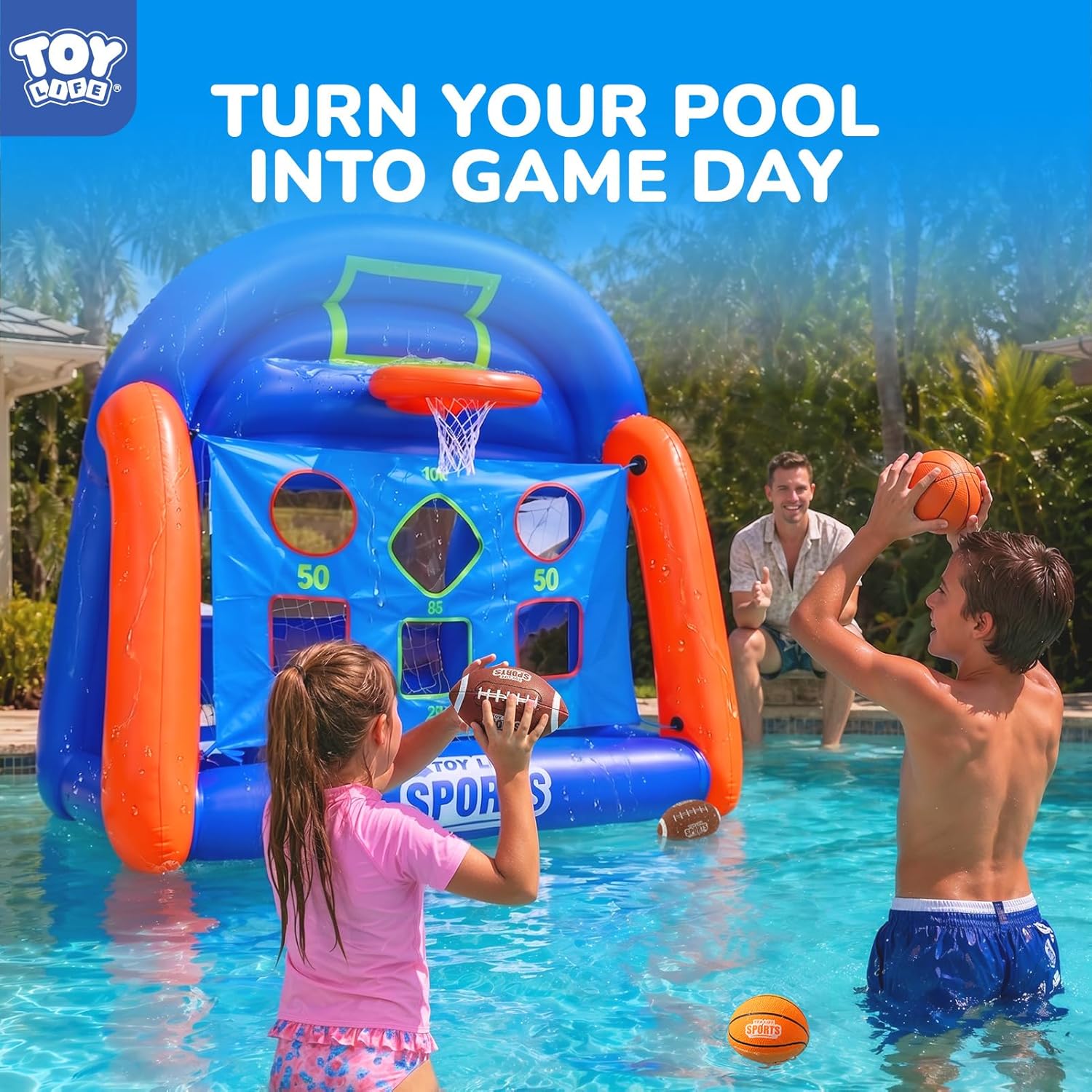 Multi-Sport Pool Games Inflata - Kids Toys Set review and price