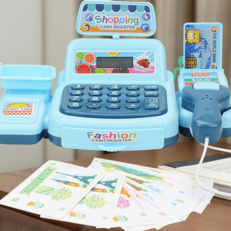1Set Supermarket Cashier Elect - Kids Toys Shop review and price