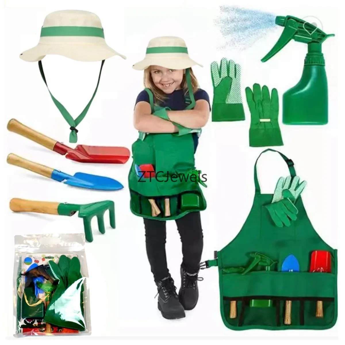 Kids Garden Apron Tool Set wit - Kids Toys Set review and price