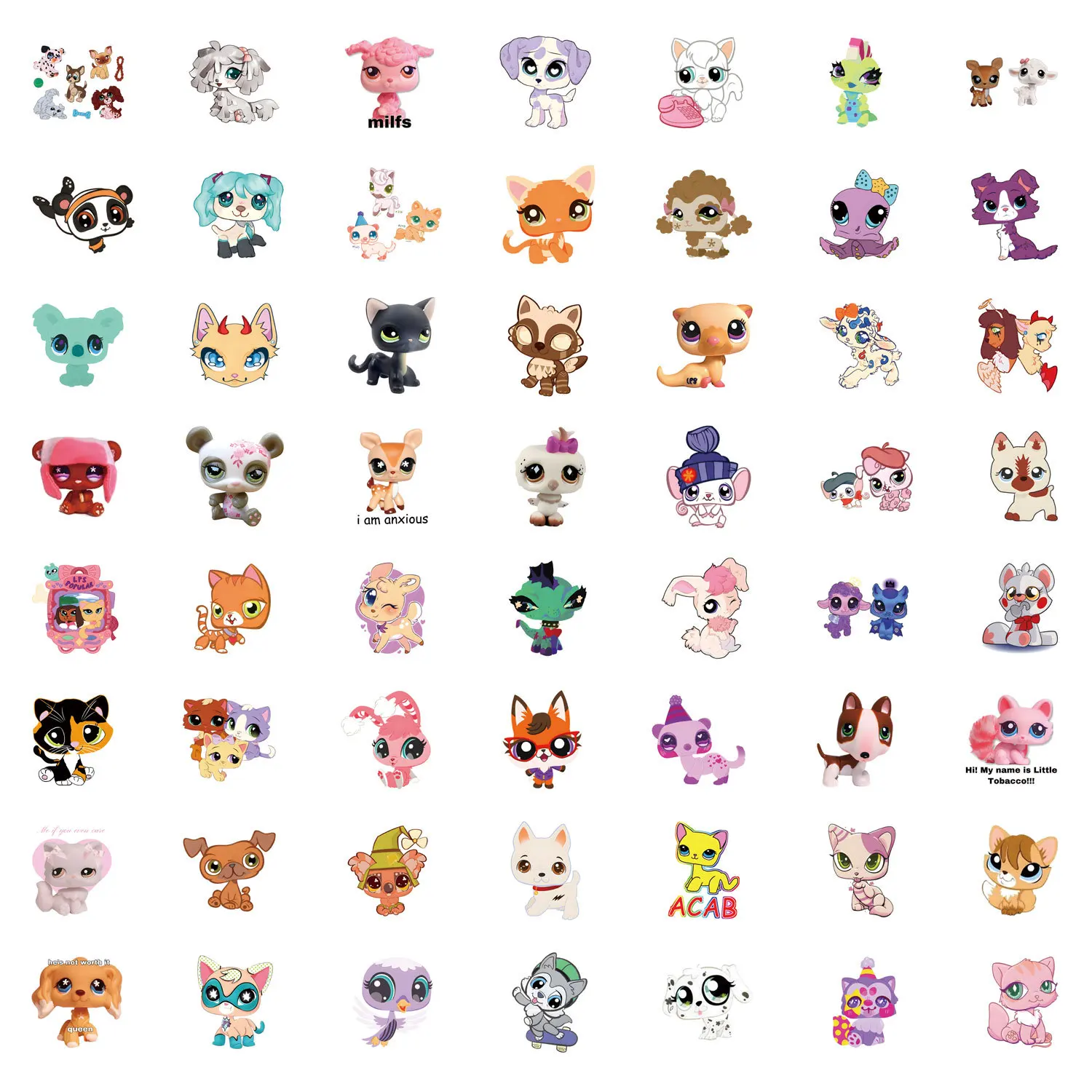 110PCS Game Littlest Pet Shop  - Kids Toys Shop review and price