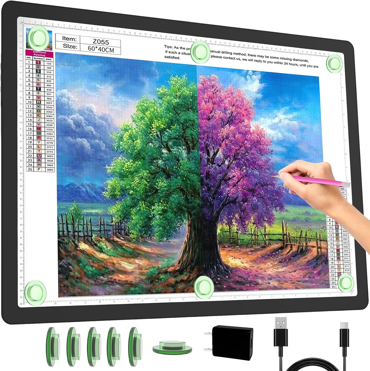Rechargeable A2 Light Pad for  - Magnetic Drawing Board review and price