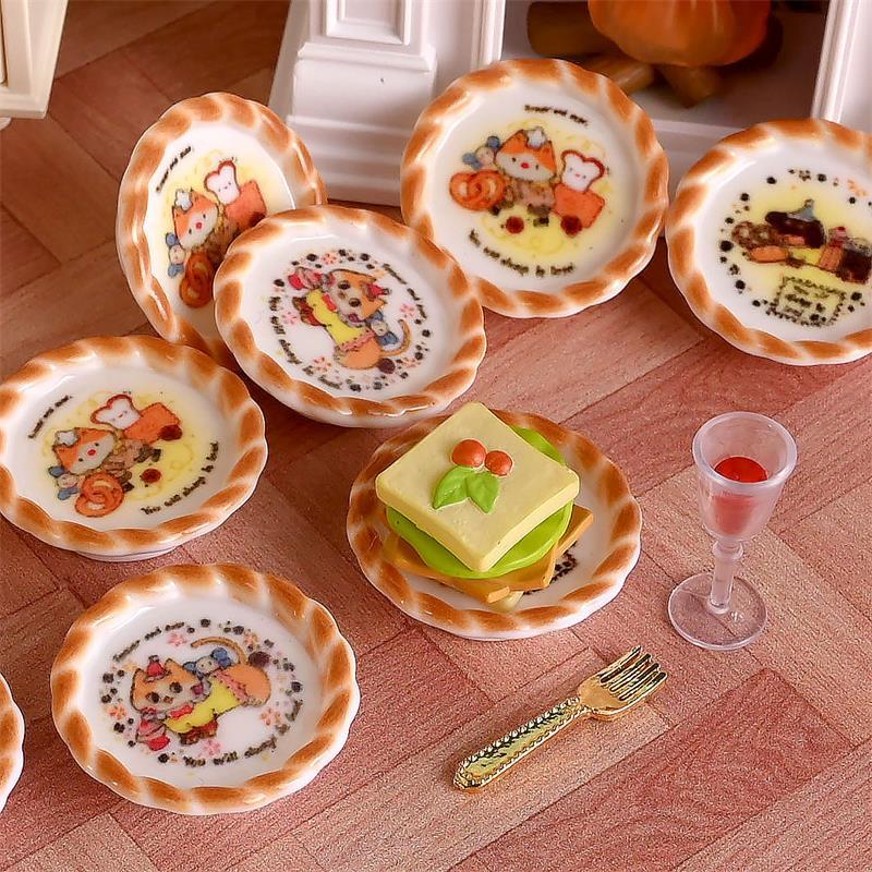 10Pcs/set Dollhouse Miniature  - Kids Toys Set review and price