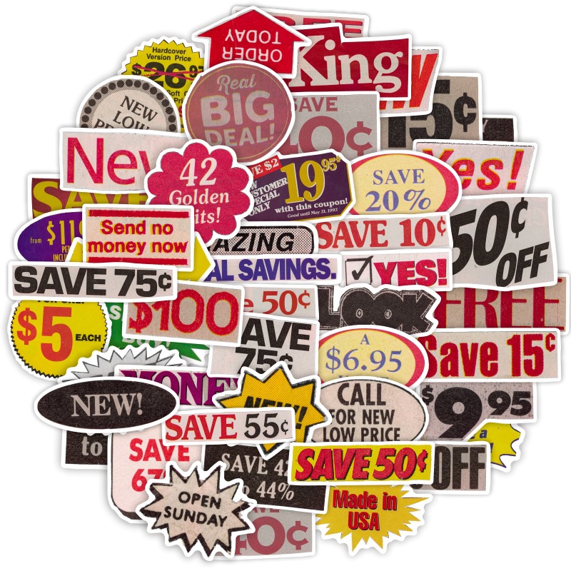 10/30/50pcs Shop Discount Labe - Kids Toys Shop review and price