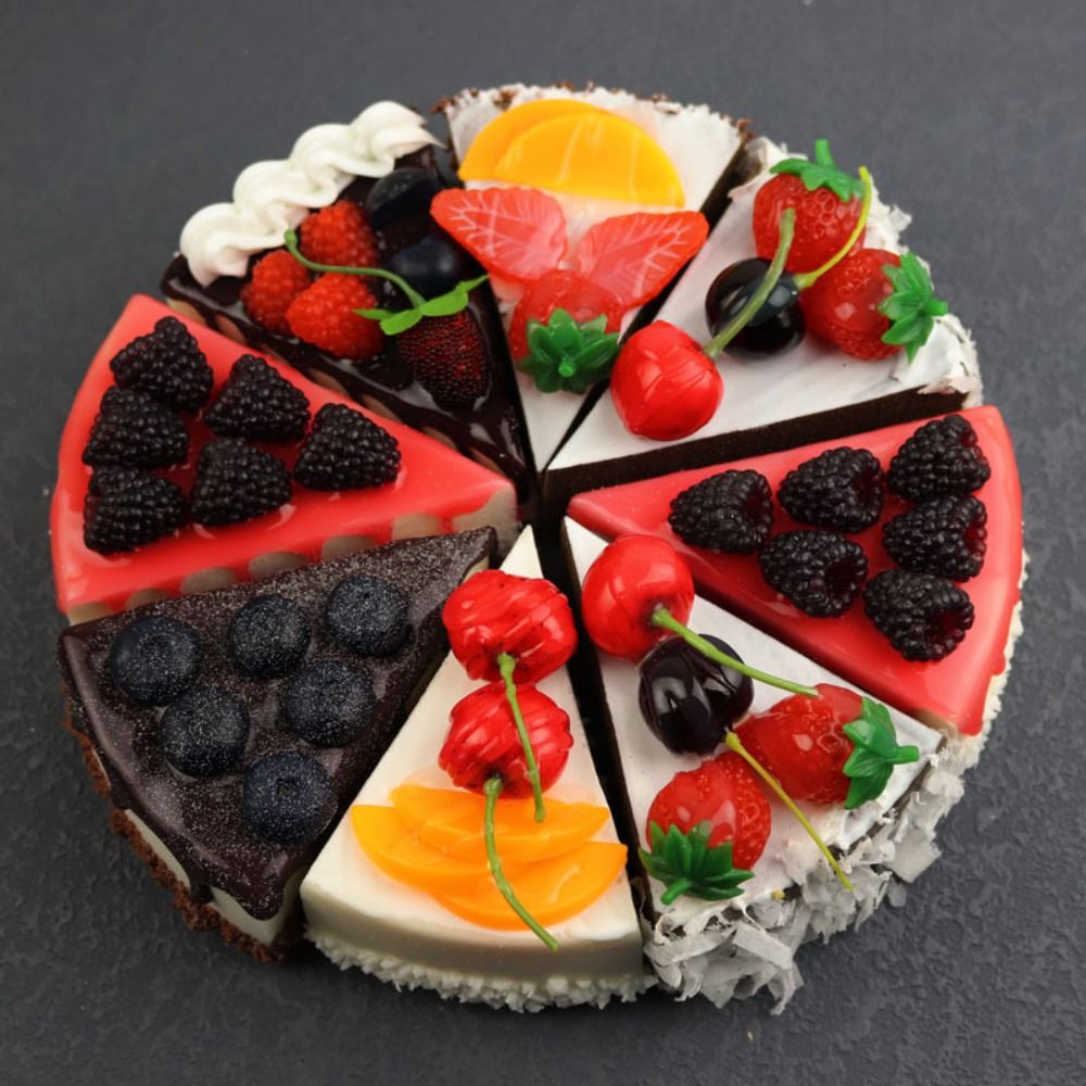 Vivid Triangular Cake Simulati - Kids Toys Mall review and price