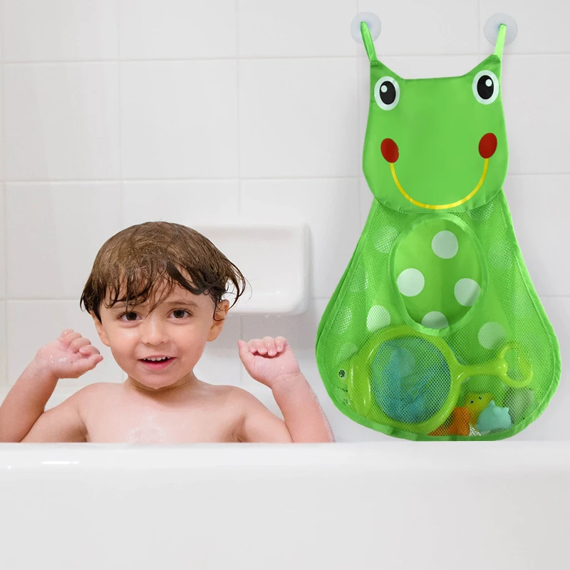 Baby Bathroom Mesh Bag Cartoon - Kids Toys Basket review and price