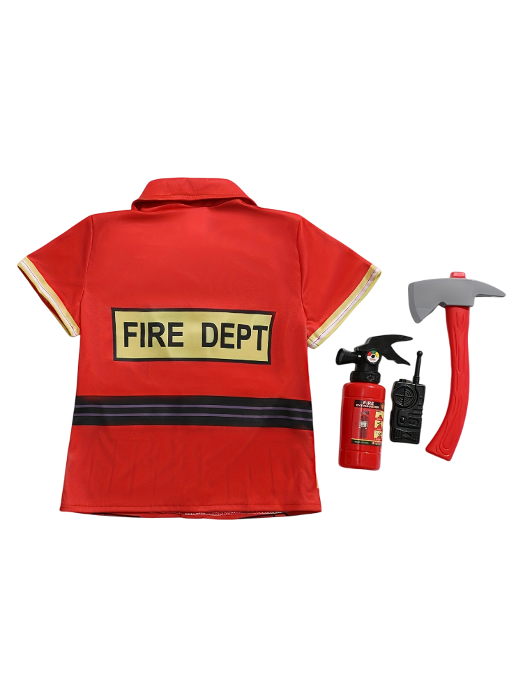 Kids Firefighter Style Shirt w - Kids Toys Set review and price