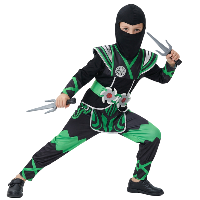 Green Ninja Costume for Kids w - Kids Toys Set review and price