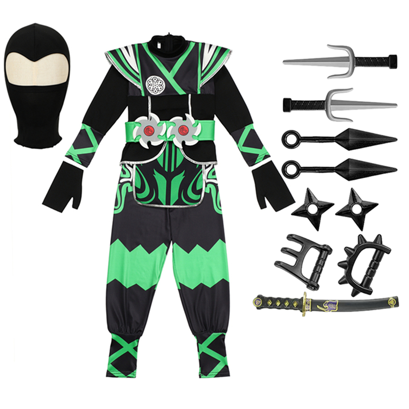 Green Ninja Costume for Kids w - Kids Toys Set review and price