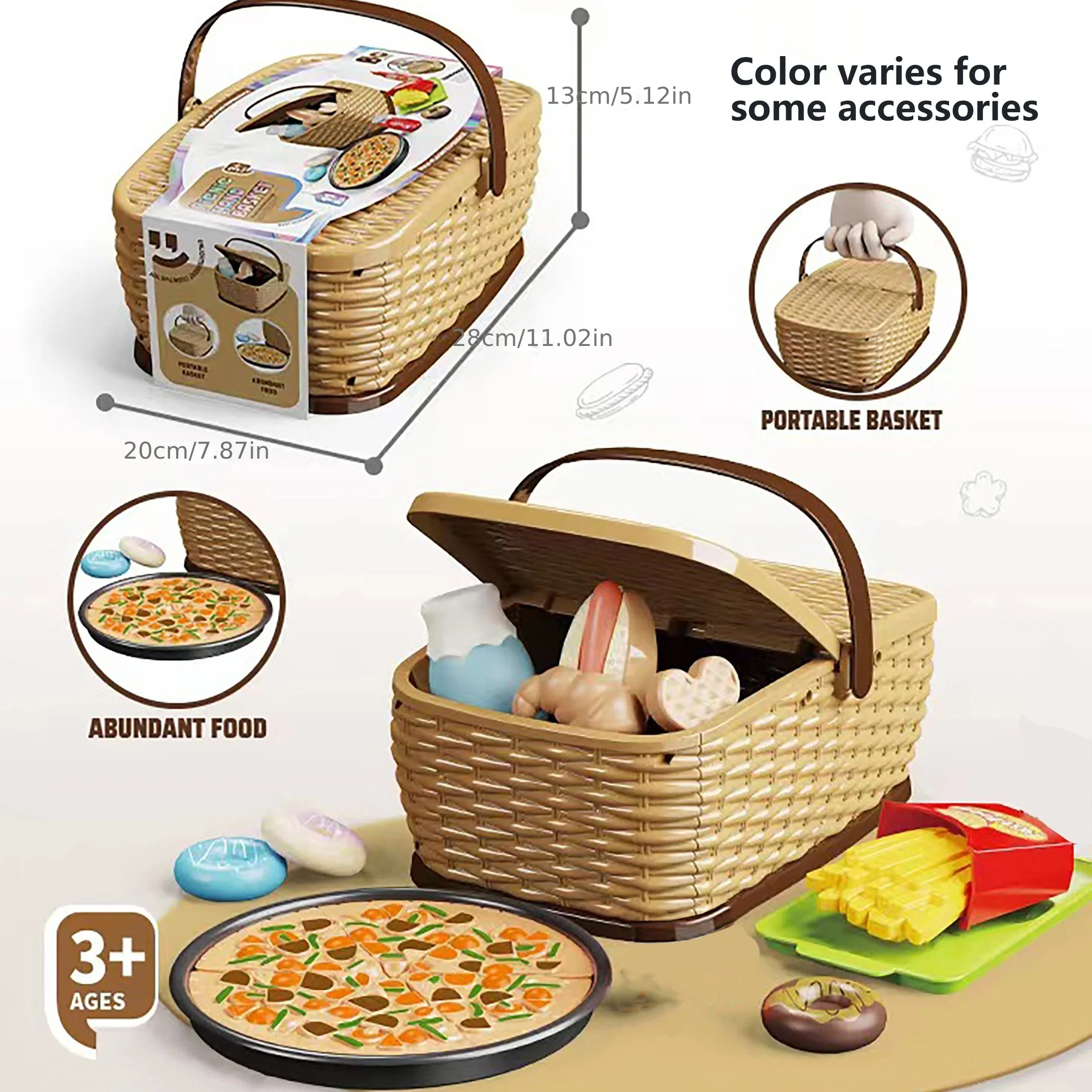 Pretend Play Simulation Kitche - Kids Toys Basket review and price