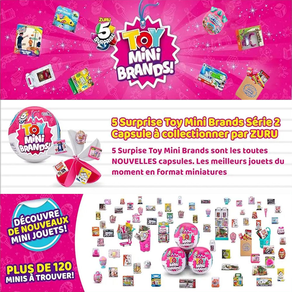 Zuru 5 Surprise Toy Mini Brand - Kids Toys Brands review and price