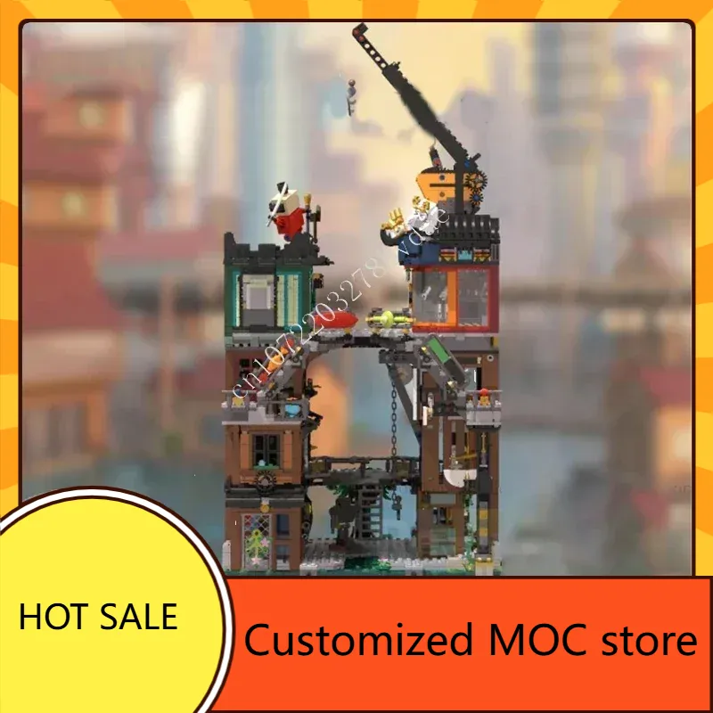 3014PCS  (Re)Work(ed)shop  MOC - Kids Toys Shop review and price