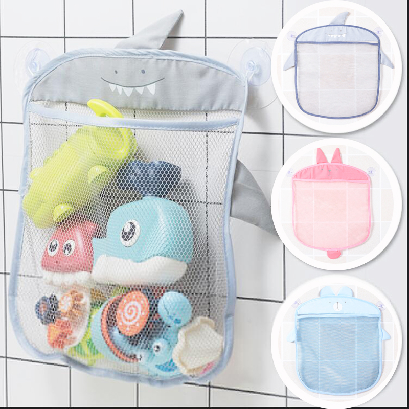 Baby Bathroom Mesh Bag Sucker  - Kids Toys Basket review and price