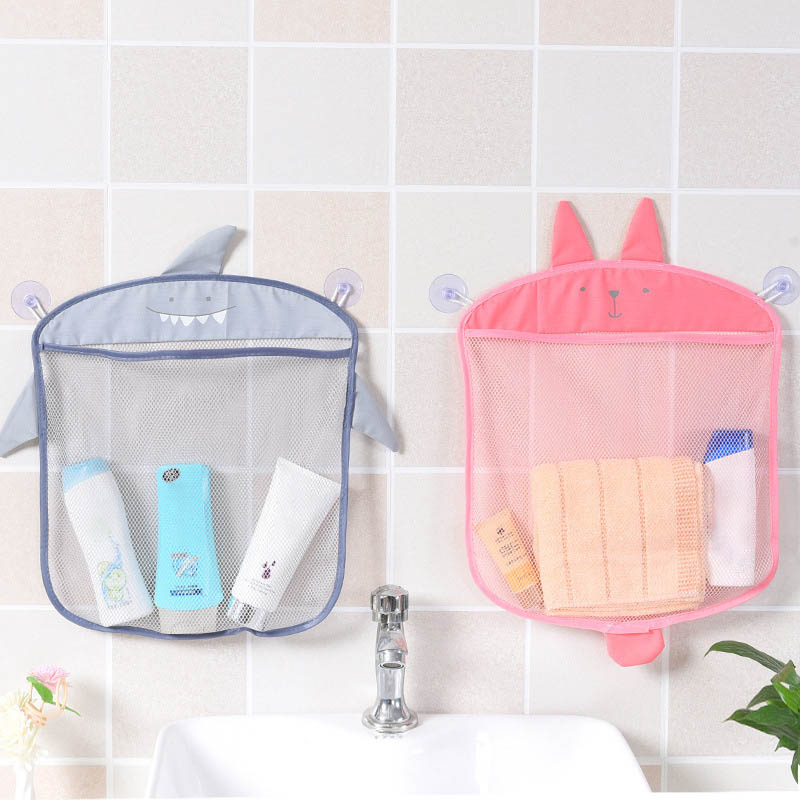 Baby Bathroom Mesh Bag Sucker  - Kids Toys Basket review and price