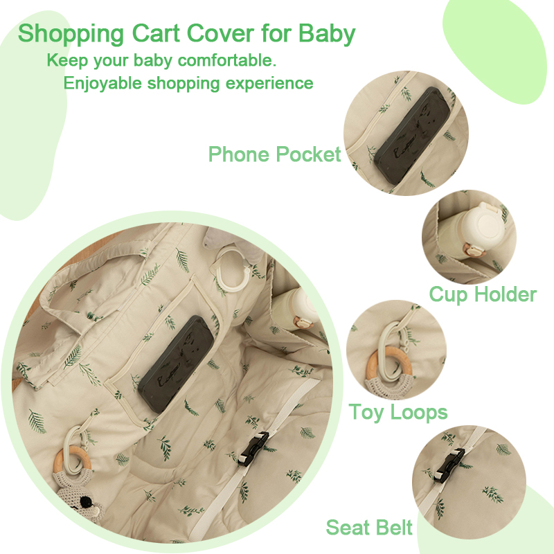 Baby Shopping Cart Cover with  - Kids Toys Shop review and price