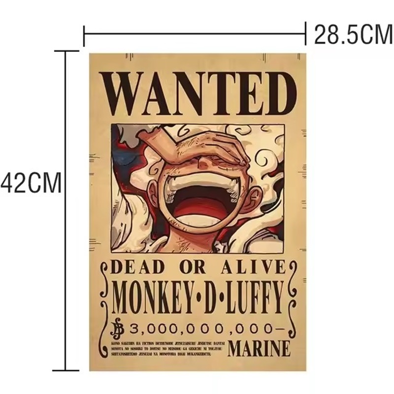 Anime One Piece Bounty Wanted  - Kids Toys Vintage review and price