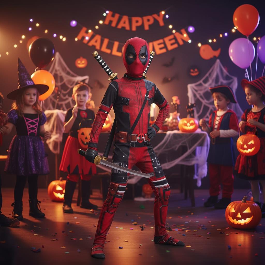 3-12Y Kids Deadpool Costume wi - Kids Toys Set review and price