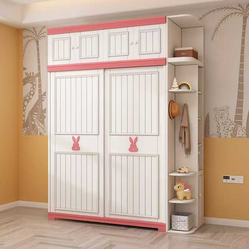 White Wooden Kid Storage Cabin - Kids Toys Mall review and price