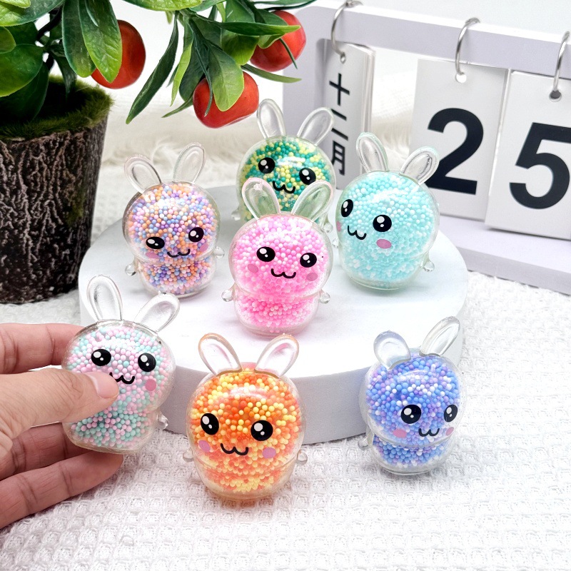 3PCS Squishy Bunny Stress Ball - Kids Toys Basket review and price
