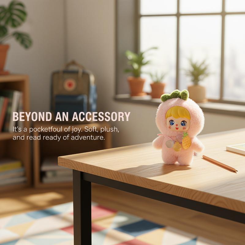 Cute Fruit Plush Doll Keychain - Kids Toys Home review and price