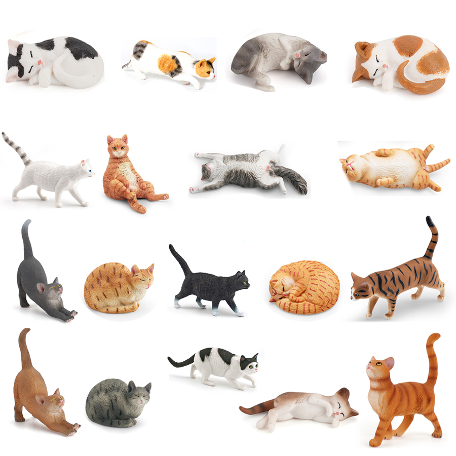 Realistic Cute Kitty Lazy Past - Kids Toys Home review and price