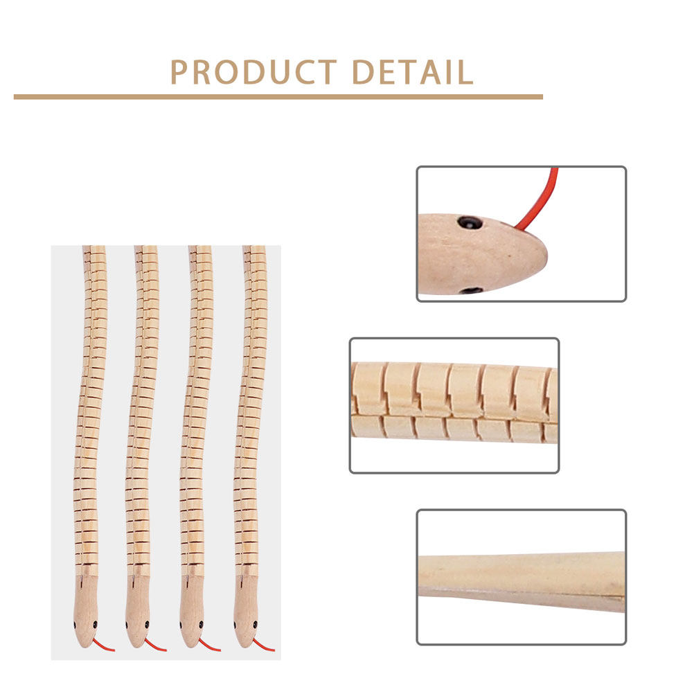 8Pcs Wooden Snake Simulation R - Kids Toys Vehicle review and price