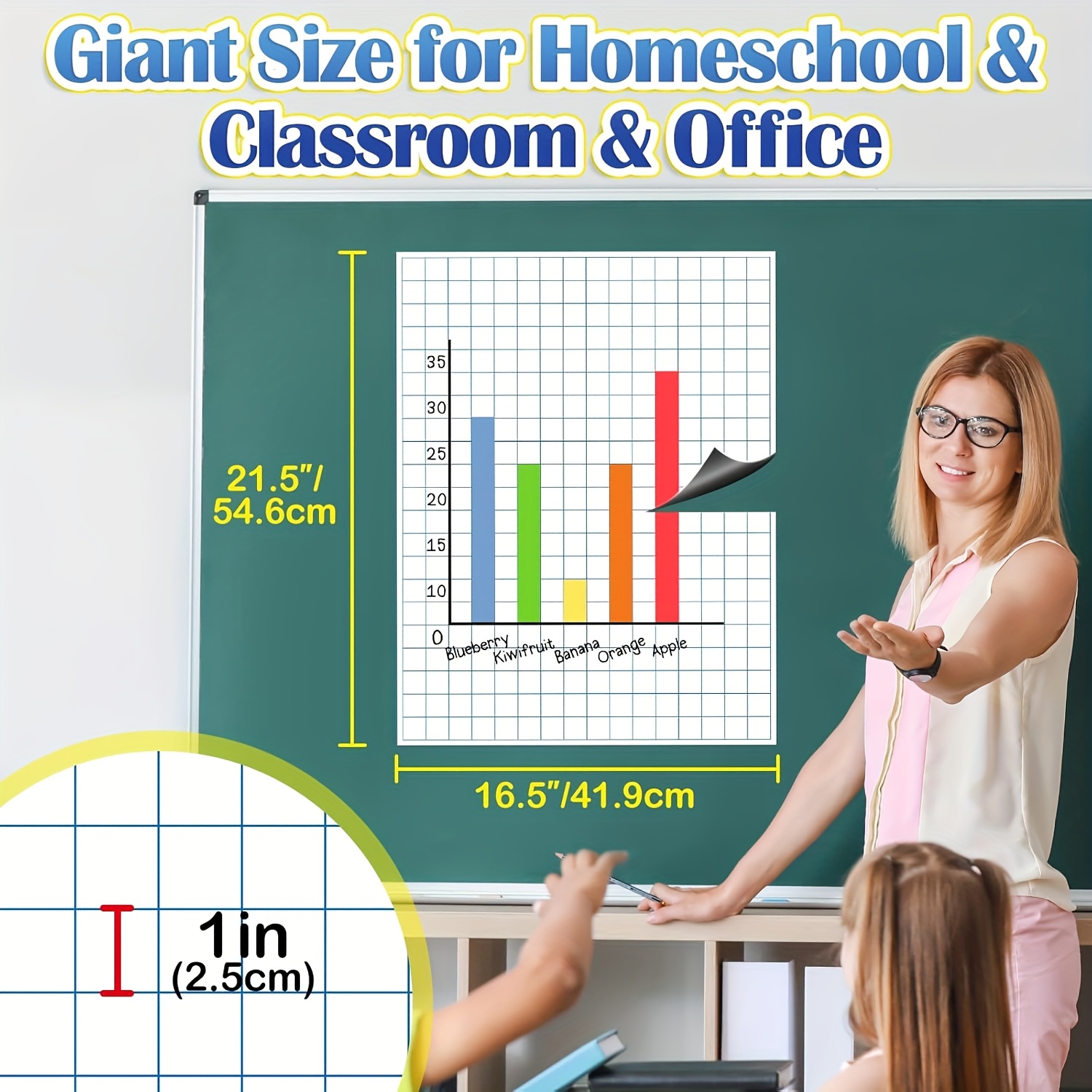 Large Magnetic Grid Writing Bo - Magnetic Drawing Board review and price