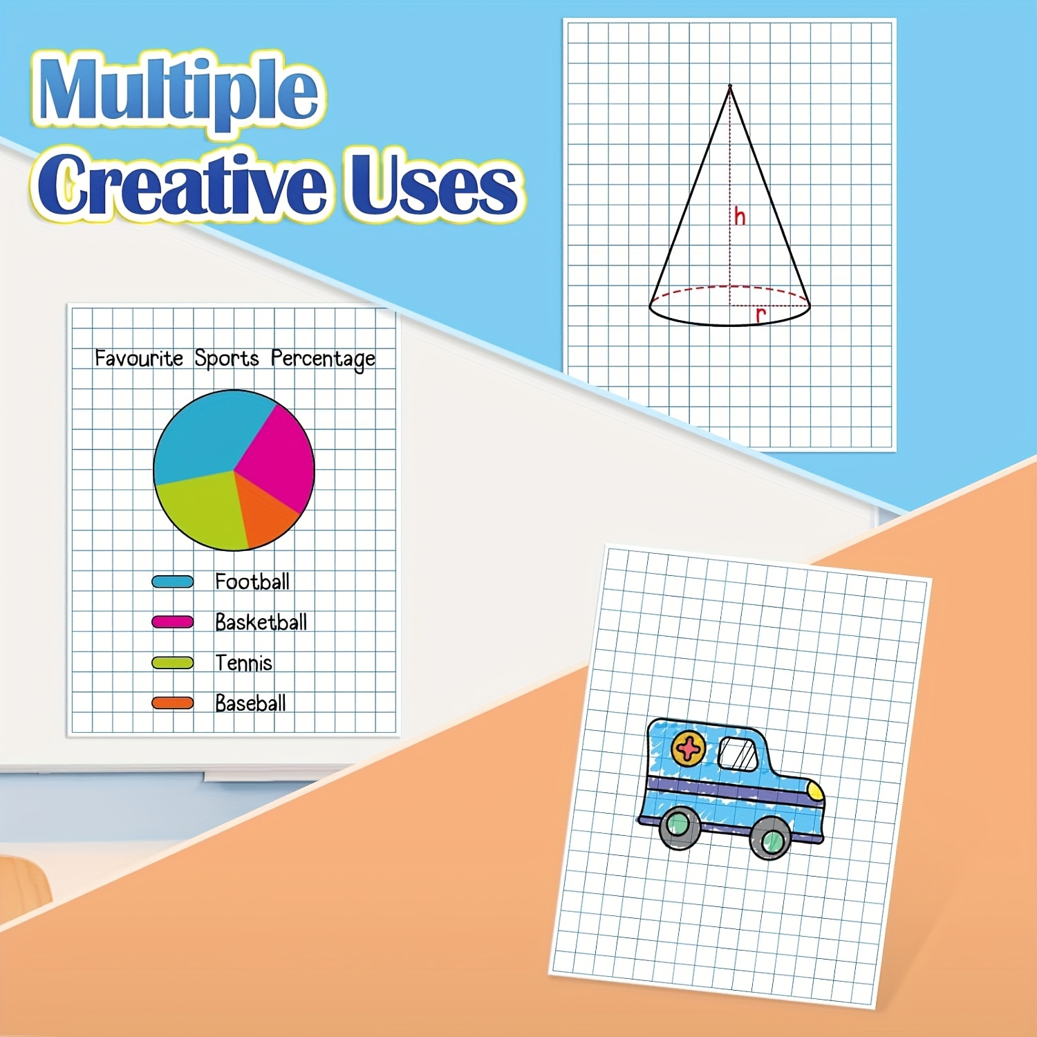 Large Magnetic Grid Writing Bo - Magnetic Drawing Board review and price