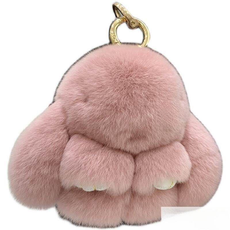 Plush Toy Rabbit Fur Bag Charm - Kids Toys Mall review and price