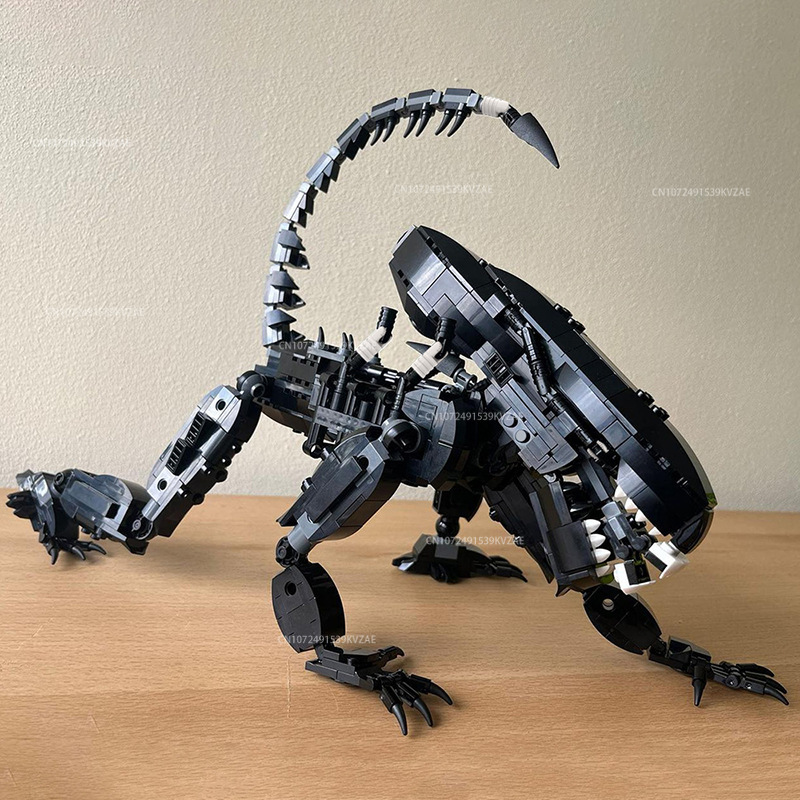 MOC Aliened Monster Building B - Xenomorph Kids Toys review and price