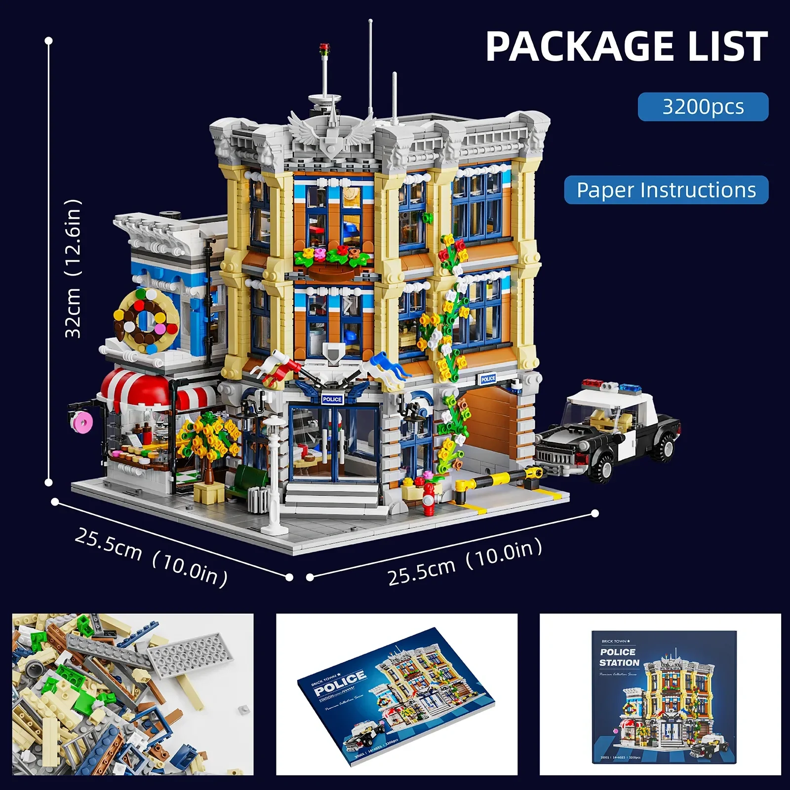 Town Police Station with 6 Fig - Kids Toys Store review and price
