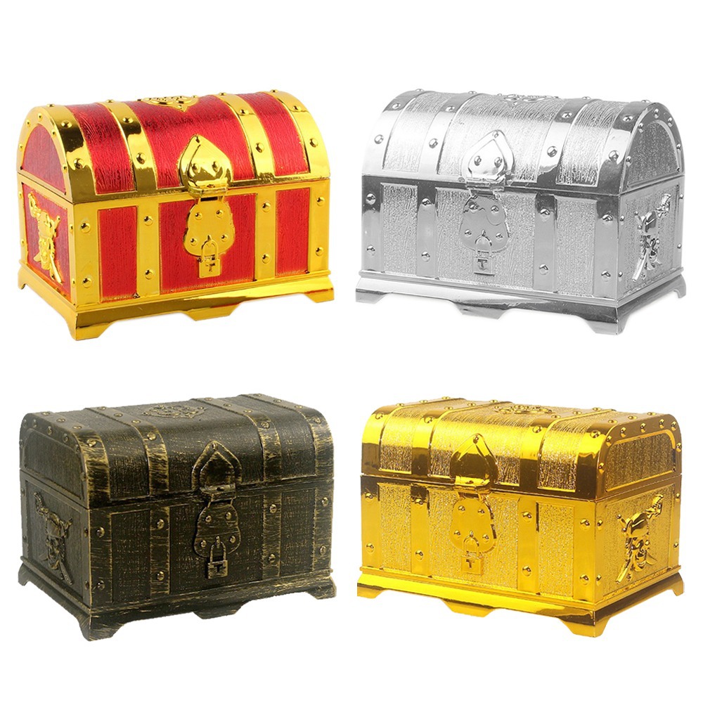 Pirate Treasure Chest Decorati - Kids Toys Vintage review and price