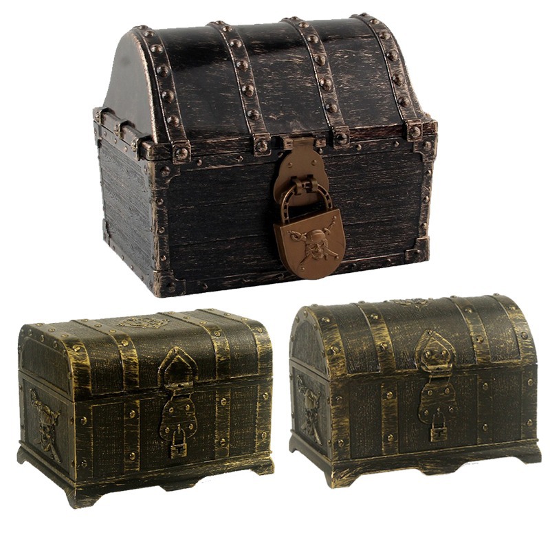 Pirate Treasure Chest Decorati - Kids Toys Vintage review and price