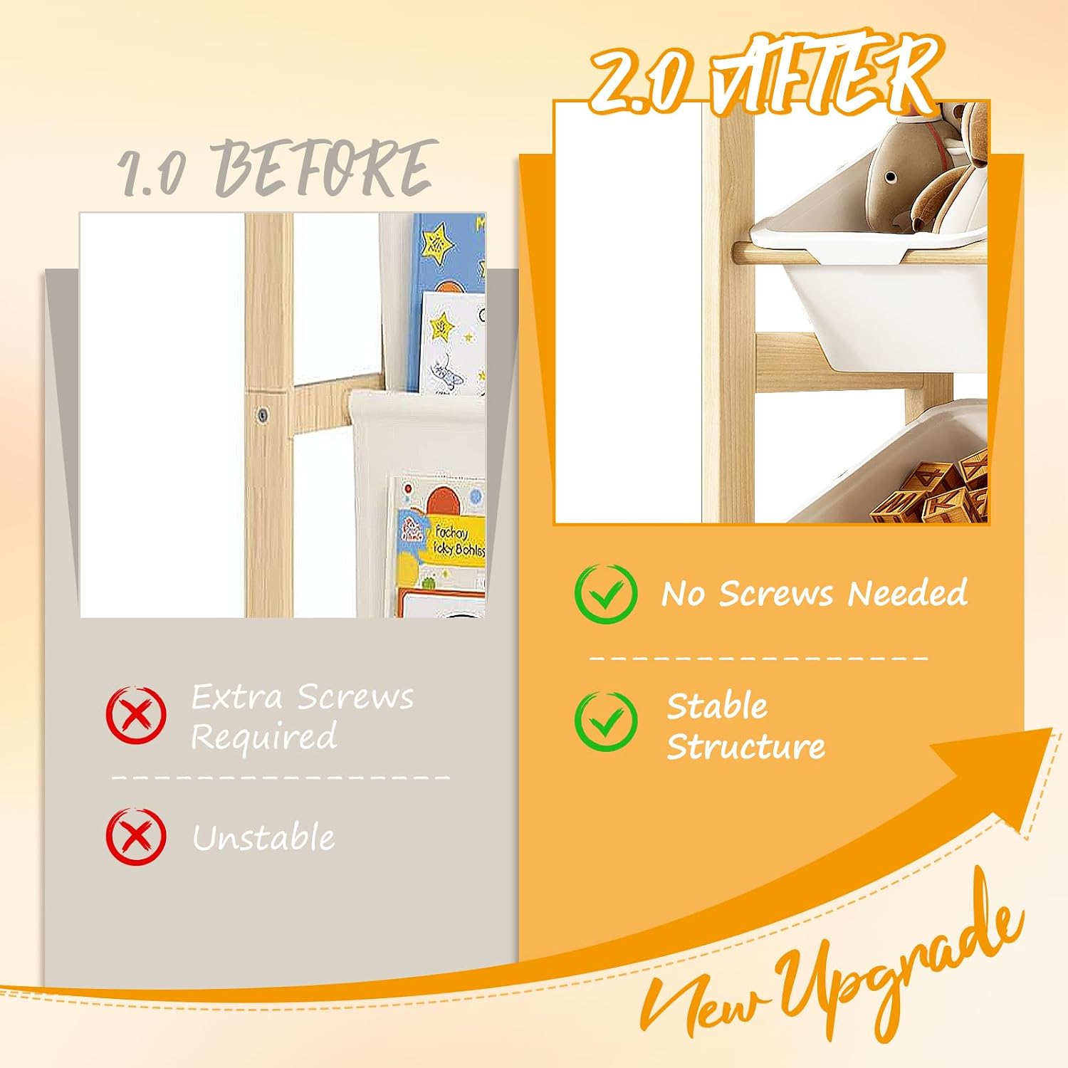 Solid Pine Wood Kids Toy Stora - Kids Toys Store review and price