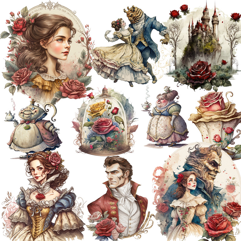 Fairy tale girl store Stickers - Kids Toys Store review and price