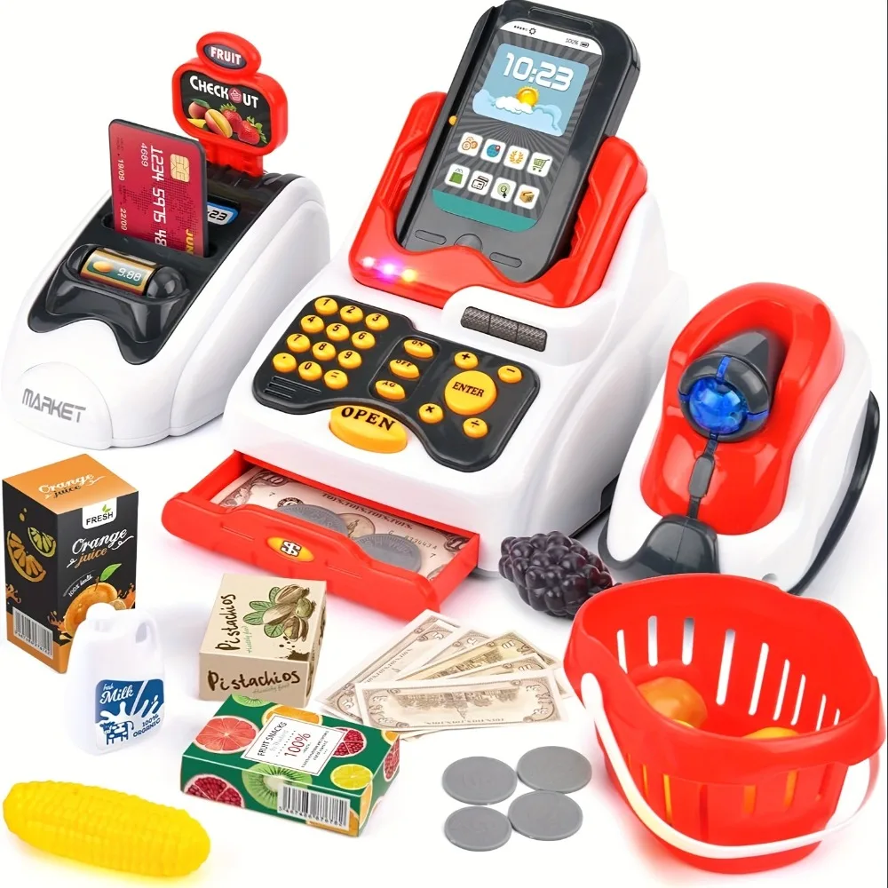 33PCS Toy Cash Register for Ki - Kids Toys Shop review and price